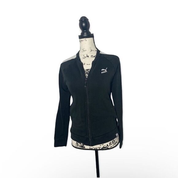 Puma SZ S black and white zip up - Picture 1 of 4